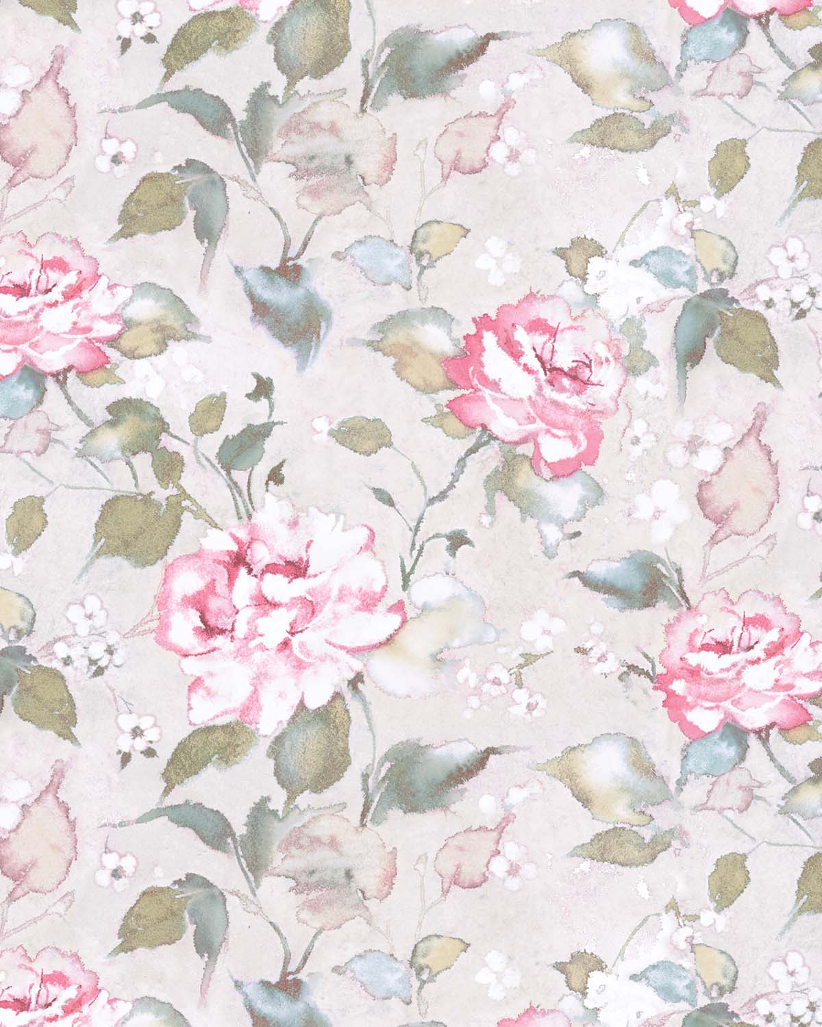 SD10304MI Glint floral trail wallpaper from Say Decor