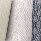 Railroad geometric wallpaper from the Bruxelles collection by Etten Gallerie