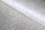 SD70700BWI Courville glitter damask traditional wallpaper