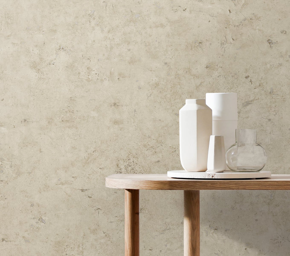 Textured vinyl wallpaper decor JP10205 from the Japandi Style collection by Seabrook Designs