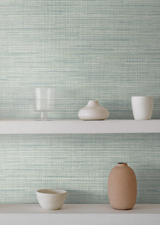 Stringcloth wallpaper decor JP10404 from the Japandi Style collection by Seabrook Designs