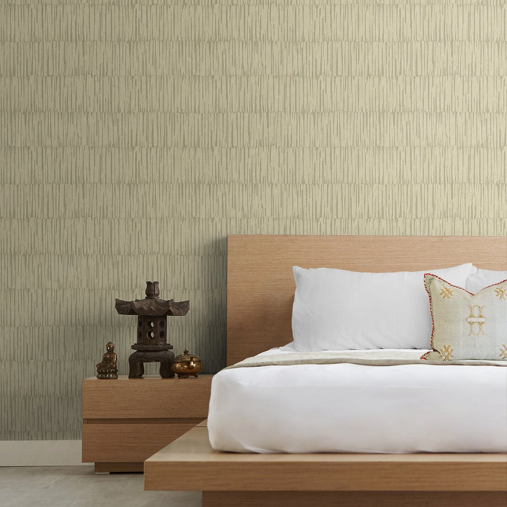 
                  
                    Striped wallpaper bedroom JP10605 from the Japandi Style collection by Seabrook Designs
                  
                