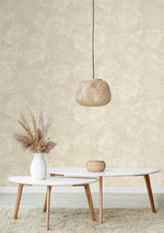 JP10705 wallpaper living room from the Japandi Style collection by Seabrook Designs