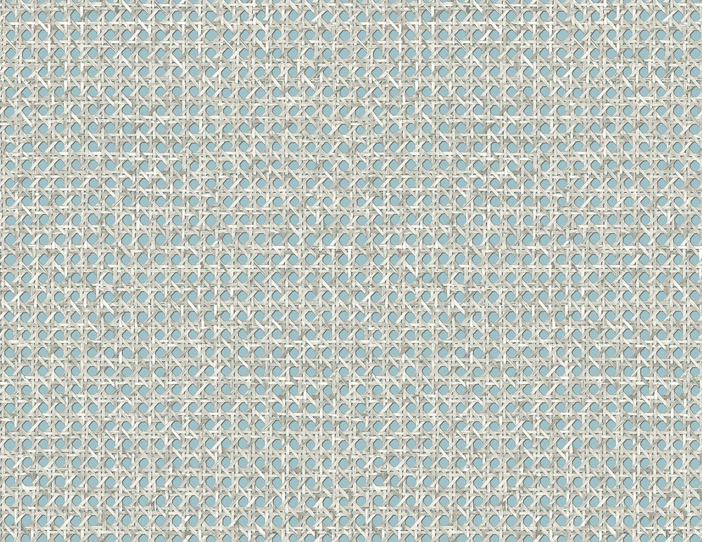 Faux wicker wallpaper JP11202 from the Japandi Style collection by Seabrook Designs