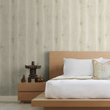 Textured vinyl wallpaper bedroom JP11306 from the Japandi Style collection by Seabrook Designs