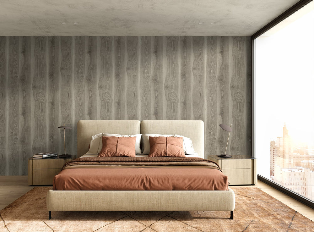 Textured vinyl wallpaper bedroom JP11315 from the Japandi Style collection by Seabrook Designs