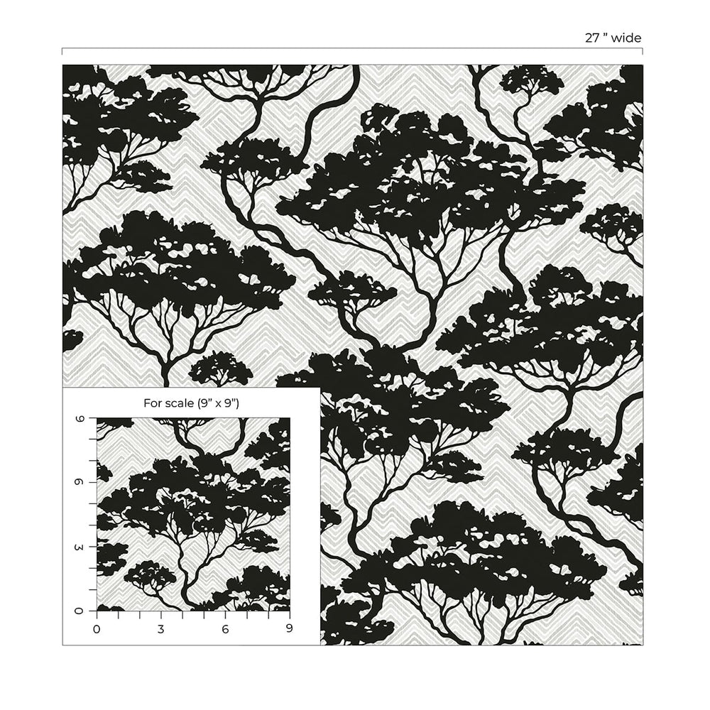 
                  
                    JP11700 botanical stringcloth wallpaper scale from the Japandi Style collection by Seabrook Designs
                  
                