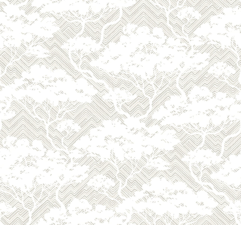 JP11708 botanical stringcloth wallpaper from the Japandi Style collection by Seabrook Designs