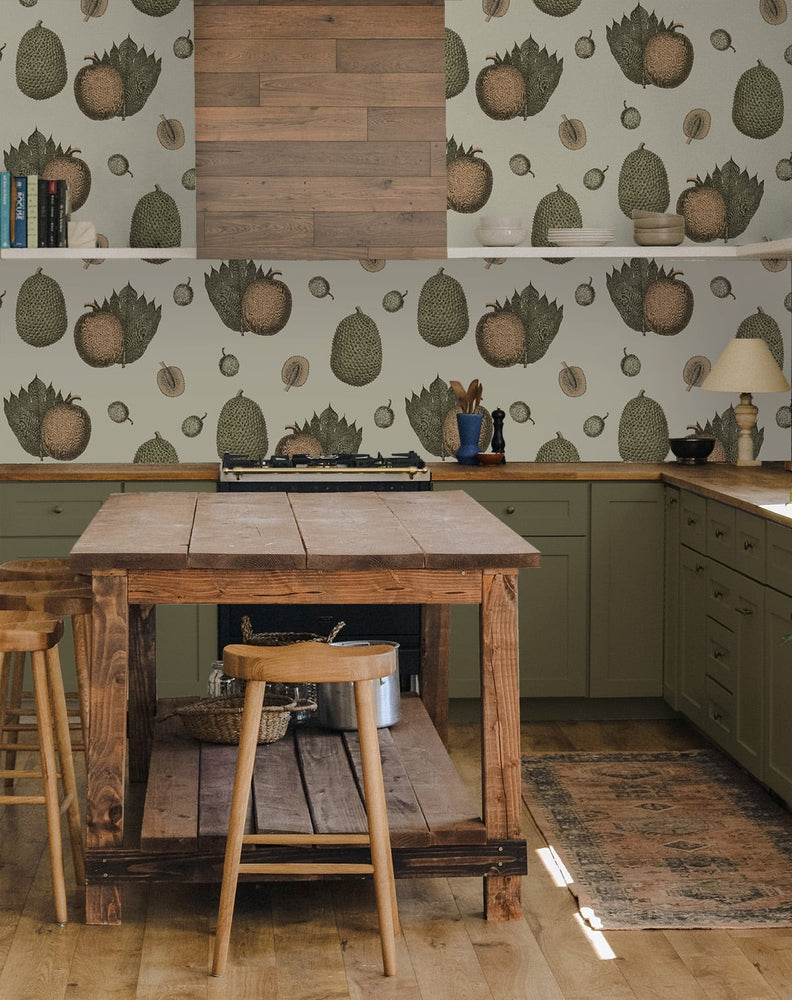 Botanical wallpaper kitchen SJ1005 from Sharon Jane Studio
