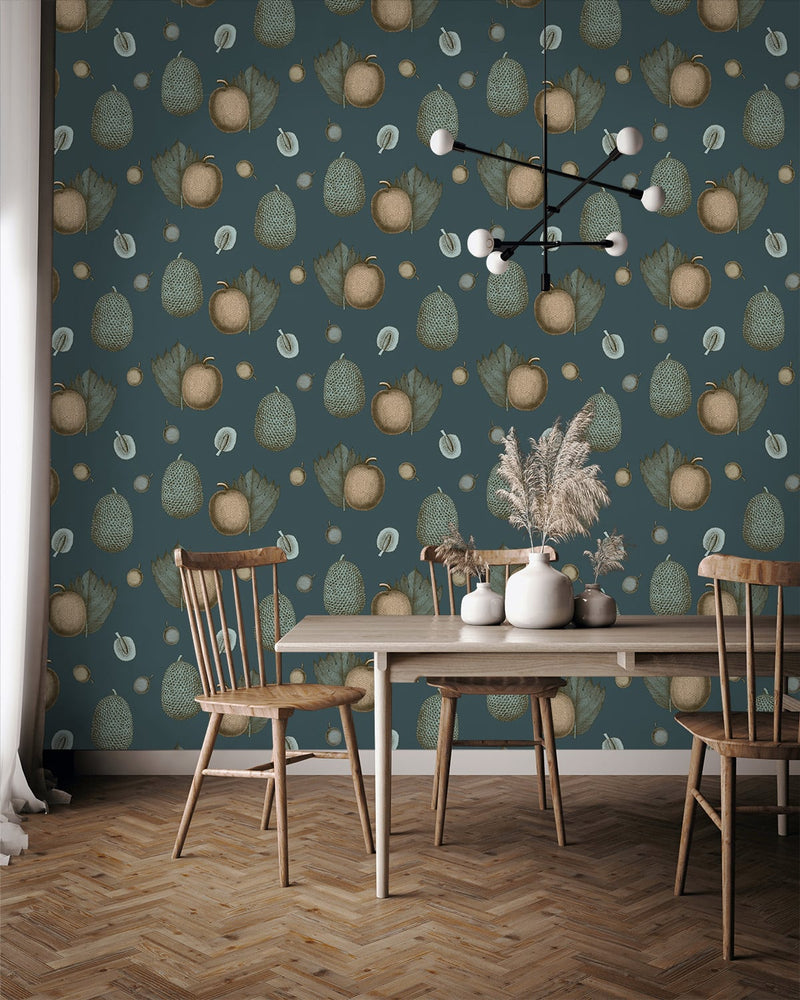 Botanical wallpaper dining room SJ1004 from Sharon Jane Studio