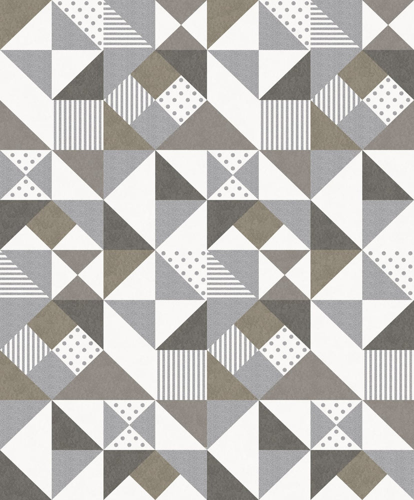 KTM1210 lozenge geometric wallpaper from the Mondrian collection by Seabrook Designs