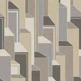 KTM1320 deco geometric wallpaper from the Mondrian collection by Seabrook Designs