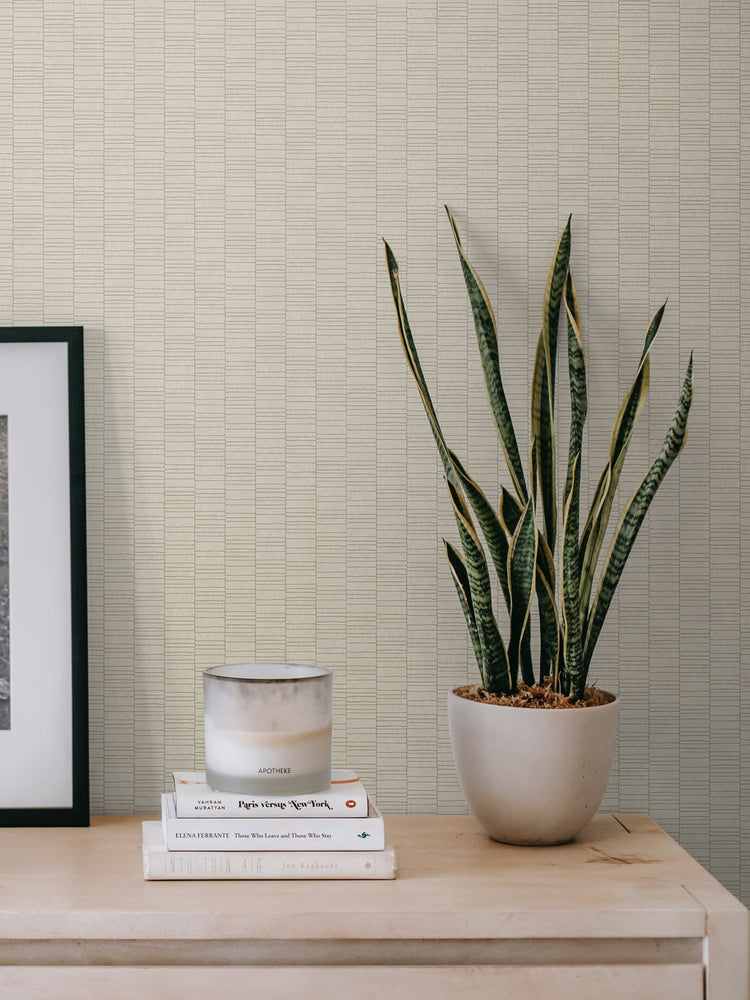 KTM1420 deco spliced stripe wallpaper decor from the Mondrian collection by Seabrook Designs