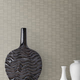 KTM1424 deco spliced stripe wallpaper decor from the Mondrian collection by Seabrook Designs