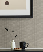KTM1424 deco spliced stripe wallpaper accent from the Mondrian collection by Seabrook Designs