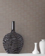 KTM1426 deco spliced stripe wallpaper decor from the Mondrian collection by Seabrook Designs