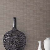 KTM1426 deco spliced stripe wallpaper decor from the Mondrian collection by Seabrook Designs