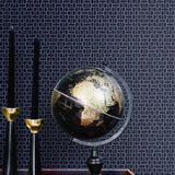 KTM1617 capsule geometric wallpaper decor from the Mondrian collection by Seabrook Designs