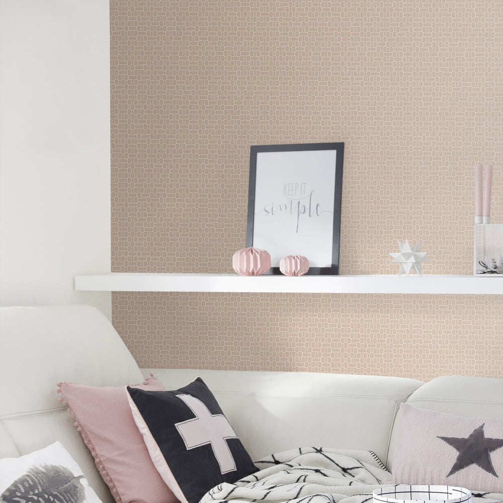 
                  
                    KTM1627 capsule geometric wallpaper bedroom from the Mondrian collection by Seabrook Designs
                  
                