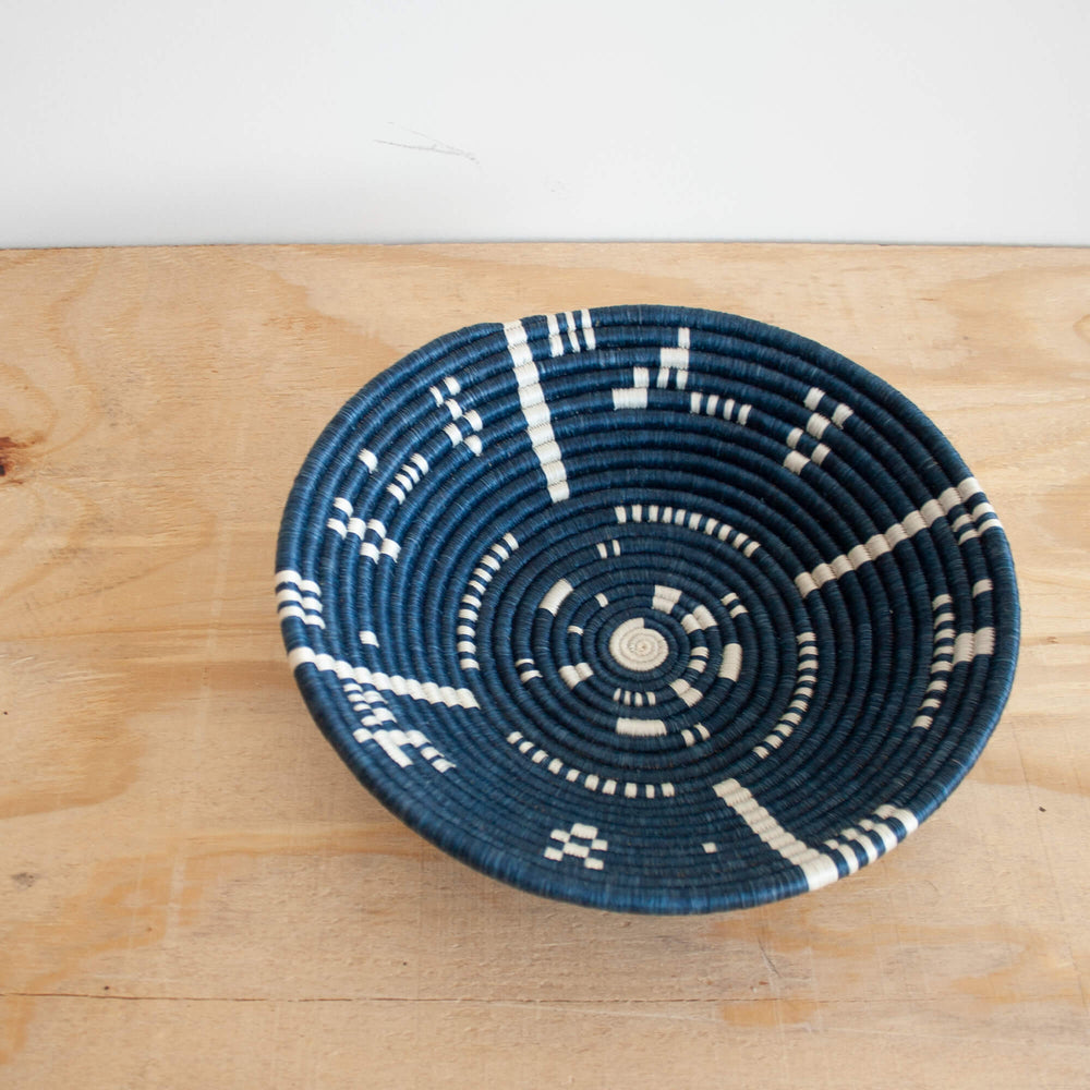 Kigembe sisal decorative wall bowl mood from Amsha