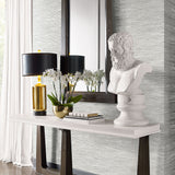 Luxe Retreat Osprey Faux Grasscloth Wallpaper