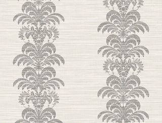LN10500 stringcloth damask wallpaper from the Luxe Retreat collection by Lillian August