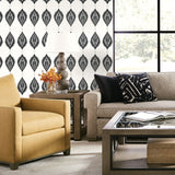 Luxe Retreat Mirasol Palm Frond Contemporary Wallpaper