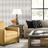 Luxe Retreat Mirasol Palm Frond Contemporary Wallpaper
