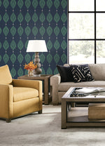Luxe Retreat Mirasol Palm Frond Contemporary Wallpaper