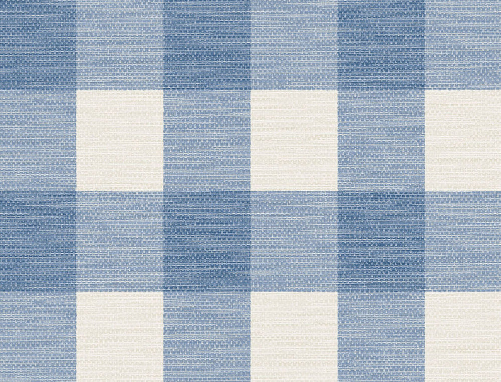 LN10802 gingham faux linen wallpaper from the Luxe Retreat collection by Lillian August