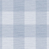 LN10812 gingham faux linen wallpaper from the Luxe Retreat collection by Lillian August