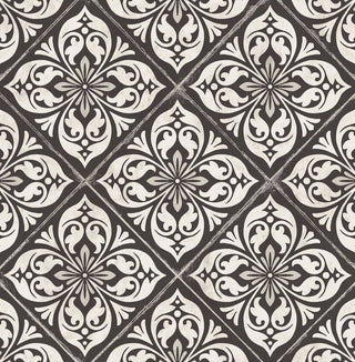LN11000 Plumosa tile wallpaper from the Luxe Retreat collection by Lillian August