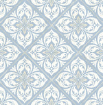 LN11002 Plumosa tile wallpaper from the Luxe Retreat collection by Lillian August