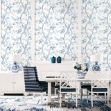 Luxe Retreat Southport Floral Trail Wallpaper