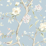LN11112 Southport floral trail botanical wallpaper from the Luxe Retreat collection by Lillian August