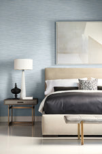 Luxe Retreat Reef Stringcloth Specialty Wallpaper