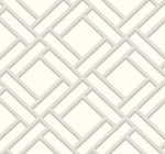 LN11500 trellis geometric wallpaper from the Luxe Retreat collection by Lillian August