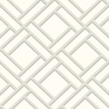 LN11500 trellis geometric wallpaper from the Luxe Retreat collection by Lillian August