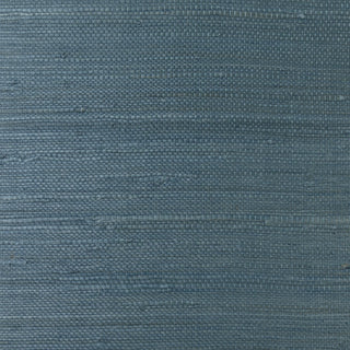 LN11812 blue shimmer jute grasscloth wallpaper from the Luxe Retreat collection by Lillian August