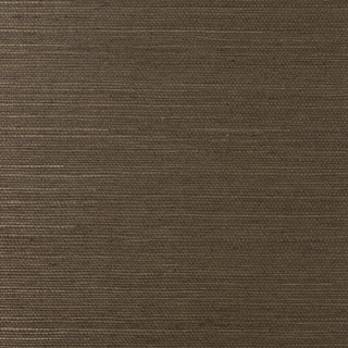 LN11816 shimmer brown sisal grasscloth wallpaper from the Luxe Retreat collection by Lillian August