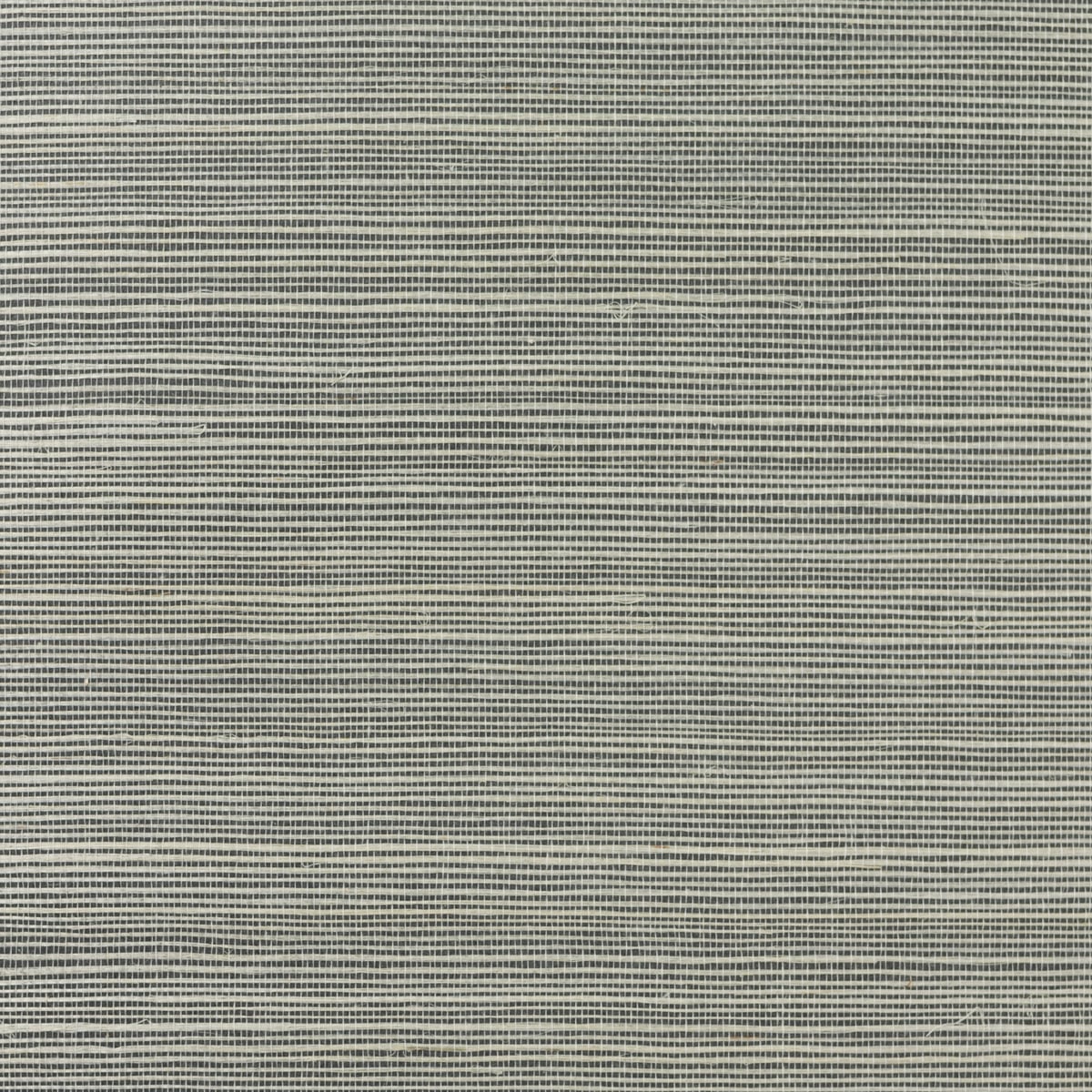 LN11830 black and white sisal grasscloth wallpaper from the Luxe Retreat collection by Lillian August