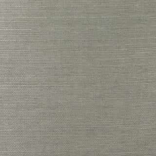 LN11845 shimmer silver sisal grasscloth wallpaper from the Luxe Retreat collection by Lillian August
