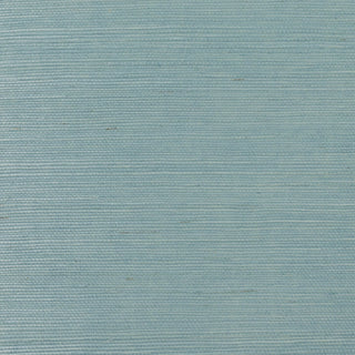 LN11852 shimmer blue sisal grasscloth wallpaper from the Luxe Retreat collection by Lillian August