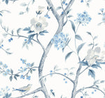 Luxe Retreat Southport Floral Trail Chinoiserie Fabric