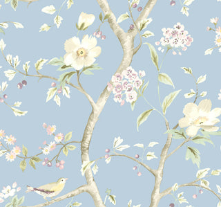 Luxe Retreat Southport Floral Trail Chinoiserie Fabric