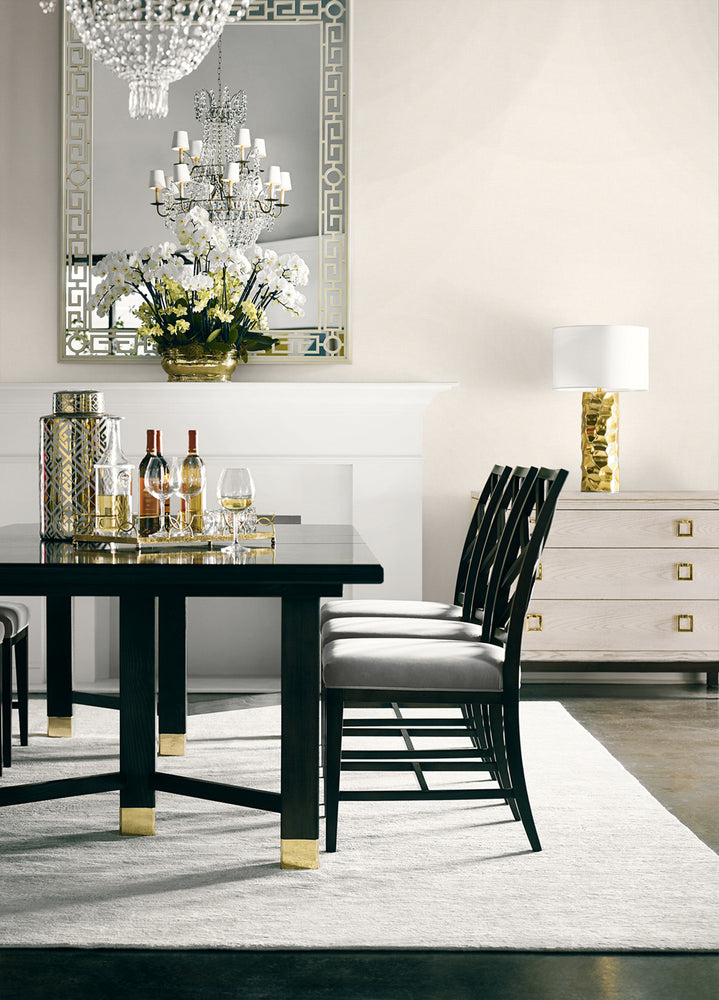 Luxe Retreat Faux Linen Solid Wallpaper