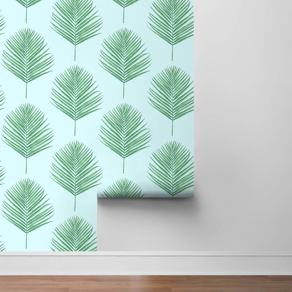 
                  
                    LN20004 Maui palm leaf peel and stick wallpaper roll from the Luxe Haven collection by Lillian August
                  
                