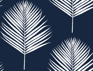 LN20032 Maui palm leaf peel and stick wallpaper from the Luxe Haven collection by Lillian August