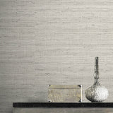 LN20200 Luxe weave grasscloth peel and stick wallpaper detail from the Luxe Haven collection by Lillian August