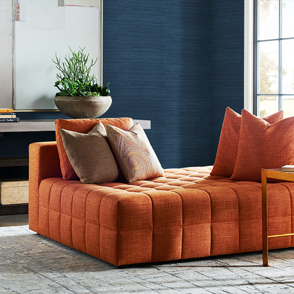 
                  
                    LN20202 Luxe weave grasscloth peel and stick wallpaper from the Luxe Haven collection by Lillian August
                  
                